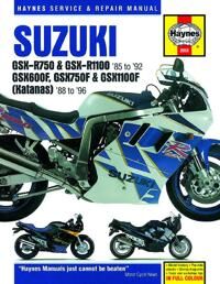 Suzuki GSX-R750 & GSX-R1100, GSX600F, GSX750F & GSX1100F (Katanas) (86 - 96) (0857339168)