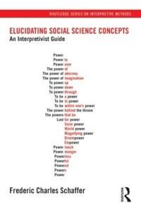 Schaffer, Frederic Charles Elucidating Social Science Concepts (0415893267)