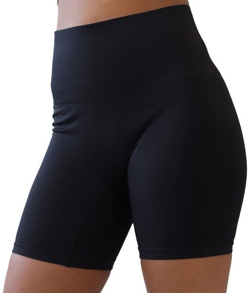 Stay In Place StayInPlace Seamless Biker Tights - Black