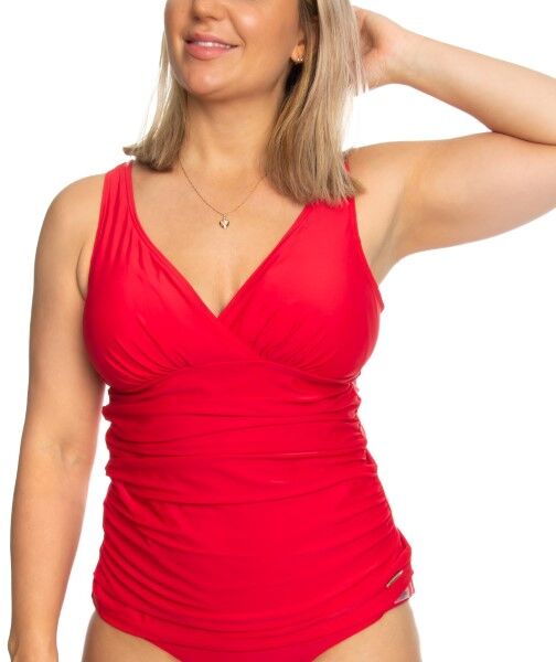 Damella Julianne Basic Tankini - Red