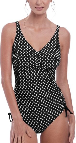 Fantasie Santa Monica Uw V-Neck Swimsuit - Black