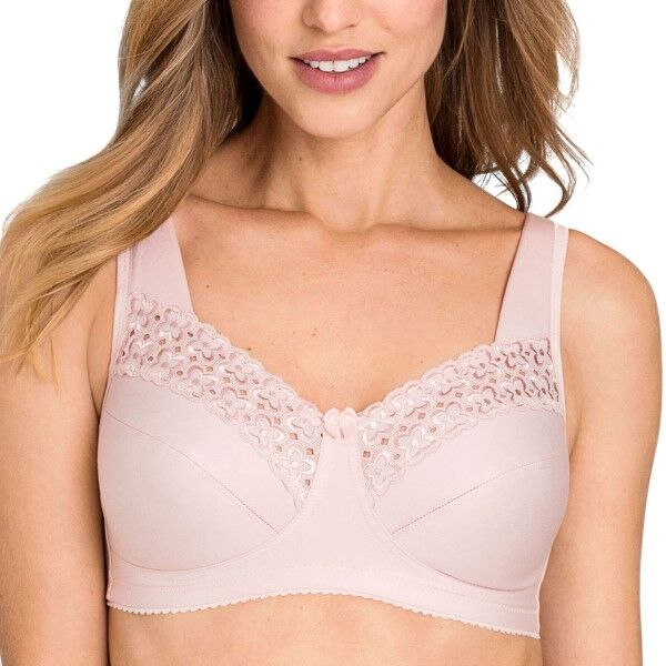 Miss Mary of Sweden Miss Mary Broderie Anglais Soft Bra - Pink