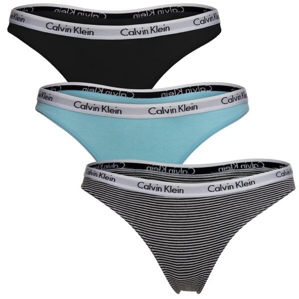 Calvin Klein 3-pakning Carousel Thongs - Multi-colour-2