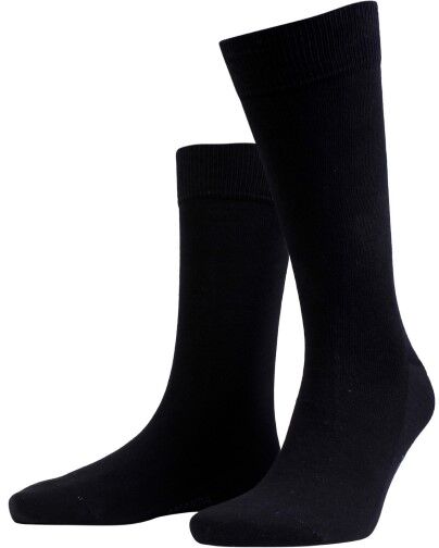 Amanda Christensen True Combed Cotton Sock - Black