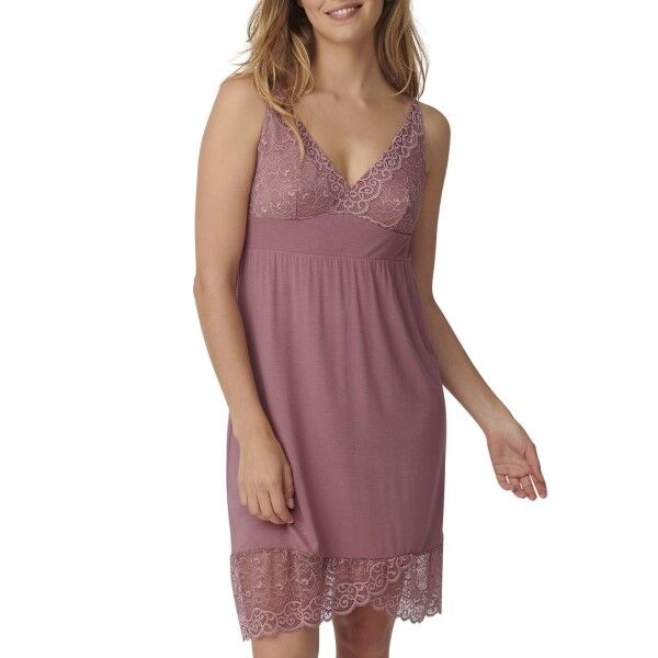 Triumph Lounge Me Amourette NDK New Fit Nightdress - Ancientpink