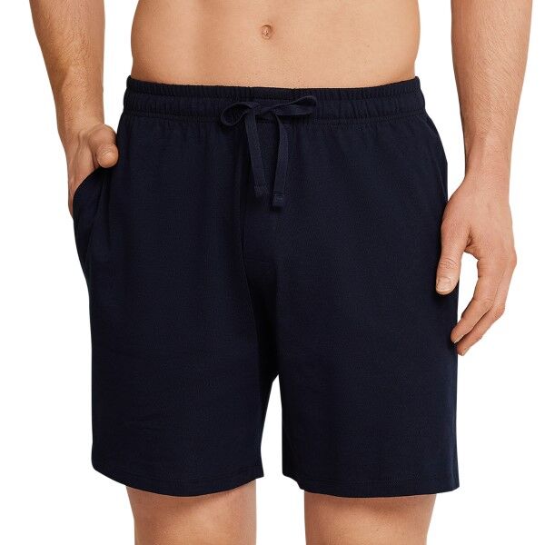 Schiesser Mix and Relax Jersey Long Boxer 3XL-5XL - Darkblue