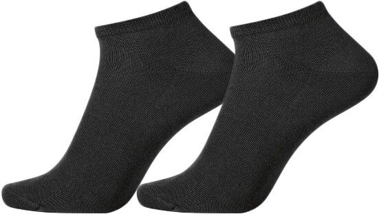 Egtved 2-pakning Cotton Footie Sock - Black