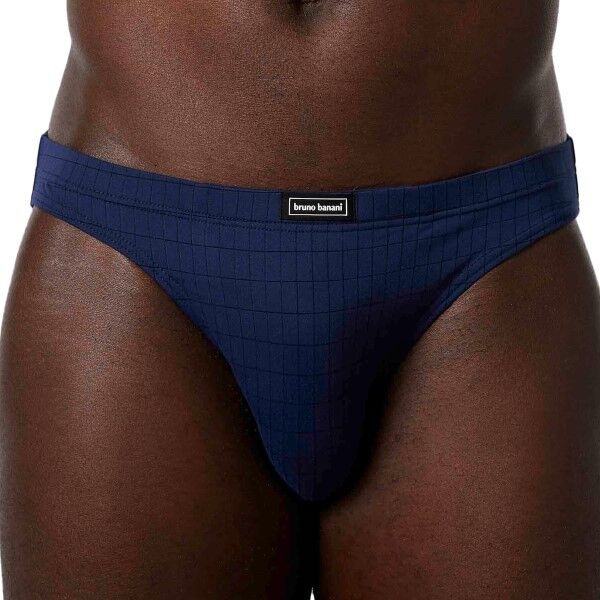 Bruno Banani Check Line 2.0 Tanga - Navy-2