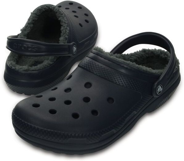 Crocs Classic Lined Clog - Navy-2