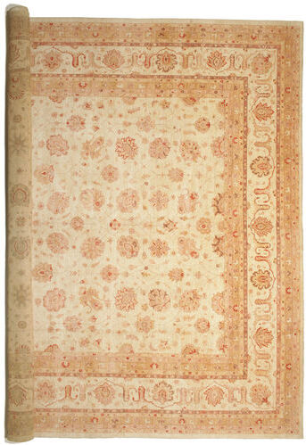 RugVista Orientalsk Teppe 575X842 Håndknyttet Gul/Beige Stort