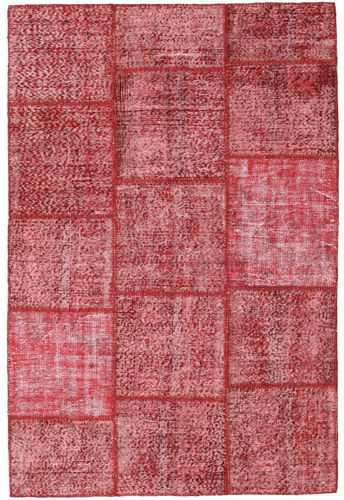 Håndknyttet. Opphav: Turkey Patchwork Teppe 156X233 Ekte Moderne Håndknyttet Rust/Rosa/Mørk Rød (Ull, Tyrkia)