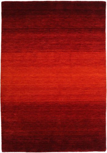 Håndknyttet. Opphav: India Gabbeh Rainbow - Rød Teppe 160X230 Moderne Rust/Mørk Rød/Mørk Brun (Ull, India)