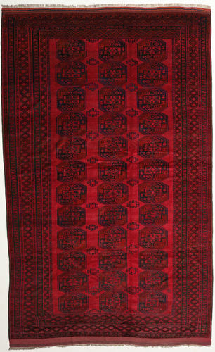 RugVista Ekte Teppe Afghan Khal Mohammadi 276X433 Mørk Rød/Mørk Brun Stort (Ull, Afghanistan)