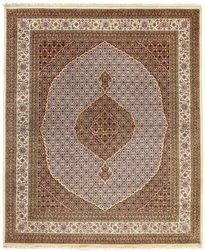 Håndknyttet. Opphav: India 248X299 Tabriz Royal Teppe Ekte Orientalsk Håndknyttet Brun/Lys Grå ( India)
