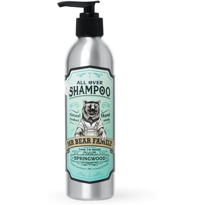 Mr Bear Family Mr Bear All Over Shampoo - Springwood 250 ml Mr Bear Family Mr Bear All Over Shampoo - Springwood 250 ml