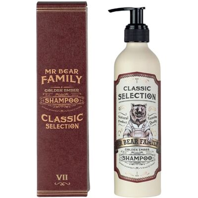 Mr Bear Family Golden Ember Shampoo - Hår & Kropp, 250ml Mr Bear Family Golden Ember Shampoo - Hår & Kropp, 250ml