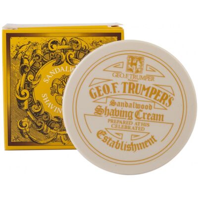 Geo F Trumper Sandalwood Shaving Cream Bowl Geo F Trumper Sandalwood Shaving Cream Bowl