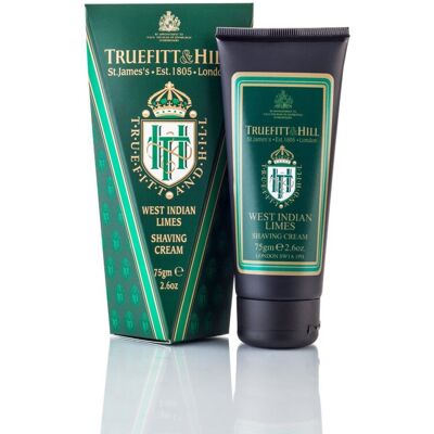 Truefitt & Hill West Indian Limes Shaving Cream Tube Truefitt & Hill West Indian Limes Shaving Cream Tube