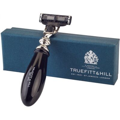 Truefitt & Hill Wellington Ebenholt Mach3 Barberhøvel - Barberhøvel Truefitt & Hill Wellington Ebenholt Mach3 Barberhøvel - Barberhøvel