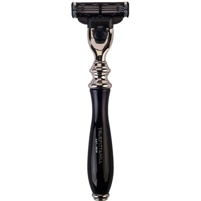 Truefitt & Hill Wellington Mach3 Razor - Ebony Truefitt & Hill Wellington Mach3 Razor - Ebony
