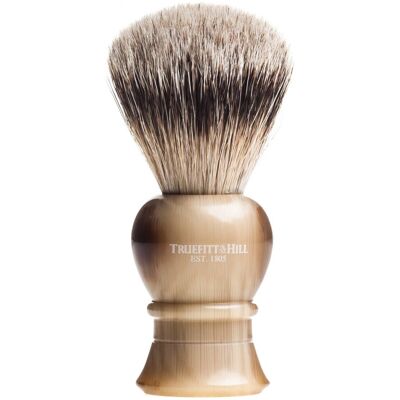 Truefitt & Hill Shaving Brush Regency Horn Super Badger Truefitt & Hill Shaving Brush Regency Horn Super Badger
