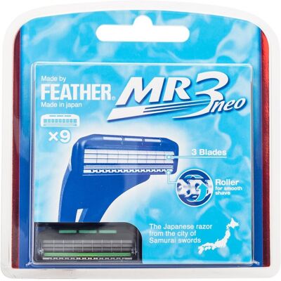 Feather MR3 Barberblad 9-pakning Feather MR3 Barberblad 9-pakning