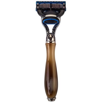 Truefitt & Hill Wellington Fusion Razor - Faux Horn Truefitt & Hill Wellington Fusion Razor - Faux Horn