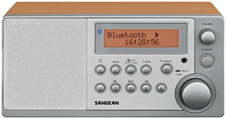 Sangean 12V & 230V Sangean DDR-31+BT, DAB+/FM/BT Radio, valn