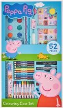 Peppa Pig Peppa Gris Art Case 52 deler