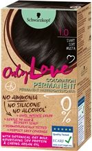 Schwarzkopf Only Love - Coloration Permanent 1 set 1.0 Black