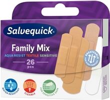 Salvequick Family Mix 26 stk/pakke