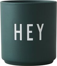 Design Letters Favoritkopp Hey / Dark green