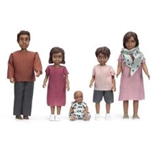 Lundby Dukkesett Familie Nikki