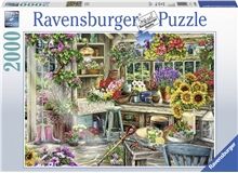 Ravensburger Puslespill 2000 Deler Gardener's Paradise