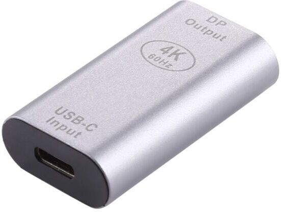 24hshop Adapter med USB-C til DP-Port