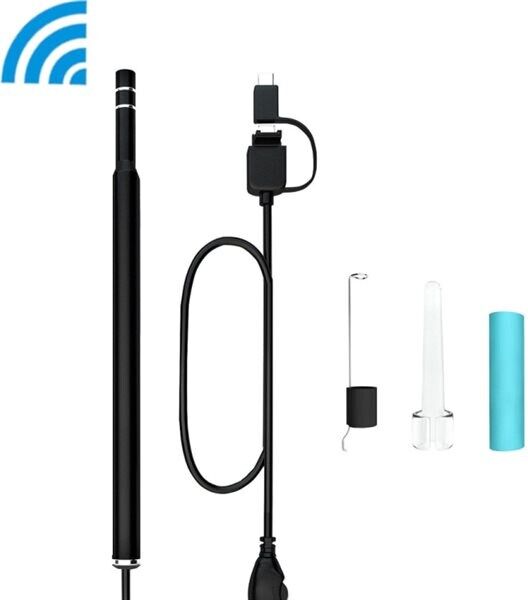 24hshop Endoskop Øre 1.3MP WiFi - 2 meter