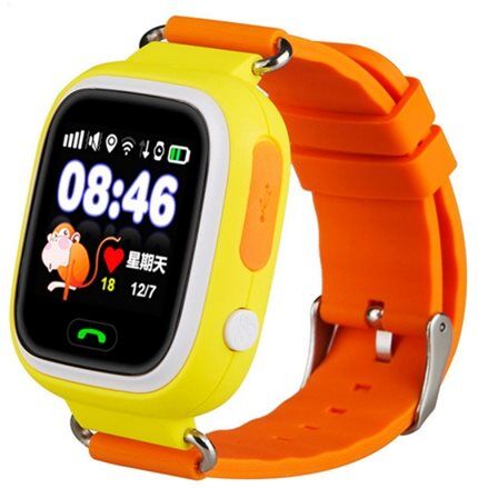 24hshop Q90 Smartwatch for Barn Orange