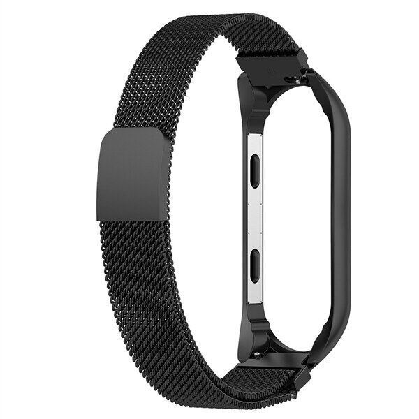 24hshop Metallarmbånd Xiaomi Mi Band 3 / Mi Band 4 - Str S