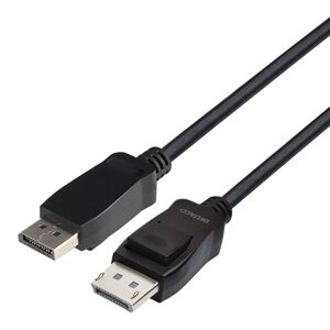 Deltaco DisplayPort-kabel 8K DP 1.4 1m