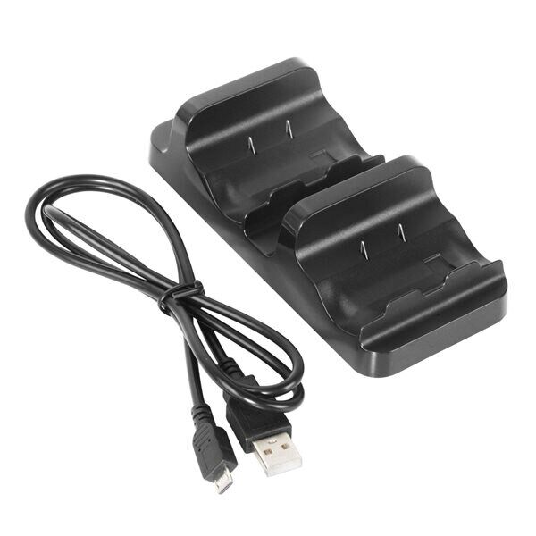 24hshop Ladestasjon og batterier med batteriluker til to håndkontroller for Xbox Series S