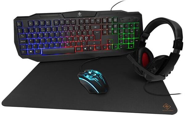 24hshop Deltaco Gaming 4-i-1 RGB-gaming kit