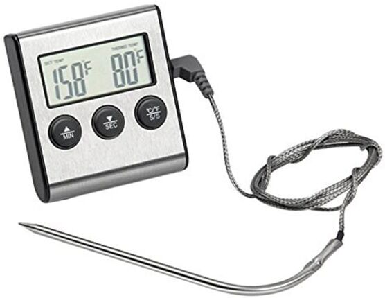 24hshop Digitalt Ovnstermometer / Steketermometer