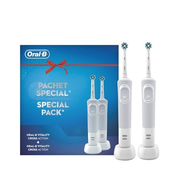 24hshop Oral-B Vitality 100 Adults 2-pakning