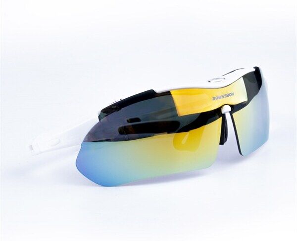 24hshop Multi Sportsbriller med 4 par Glass