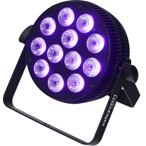 Algam Lighting SLIMPAR-1210-HEX - 12 x 10W RGBW + Amber + UV
