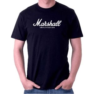 Marshall TSAMP01-H-BK-M T-Shirt - Mann - Medium