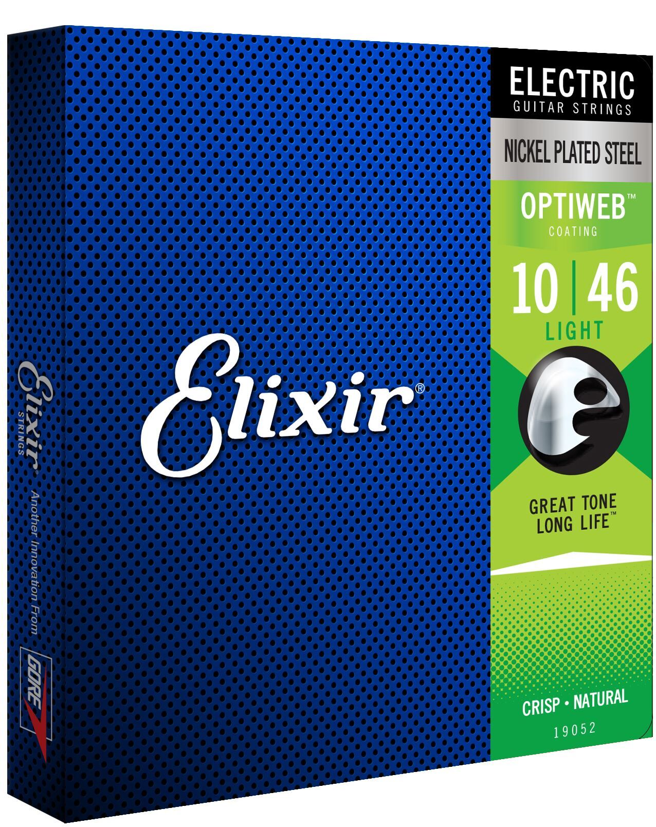 Elixir Electric Nickel Plated Steel Optiweb 010-046