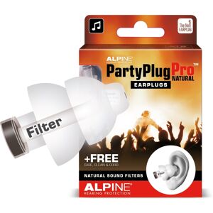 Alpine PartyPlug Pro Natural Earplugs