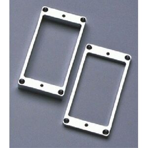 ALLPARTS PC-0438-010 Metal Humbucking Ring Set Curved Chrome