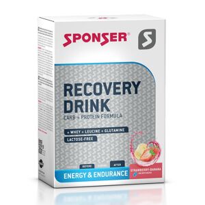 SPONSER Napój sponser recovery drink truskawkowo-bananowy pudełko (20 saszetek x 60g)